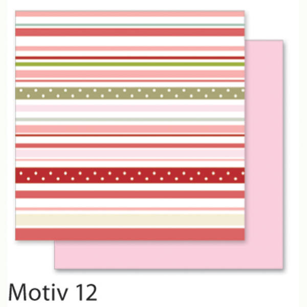 Designpapiere 190g/m², 30,5x30,5cm 5 Blatt, Party - Motiv 12