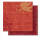 Designpapiere 190g/m², 30,5x30,5cm 5 Blatt, Romantik - Motiv 06