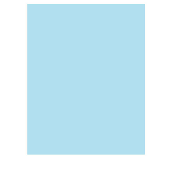 Tonpapier eisblau 100 Blatt, DIN A4, 130g/m² Tonzeichenpapier