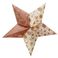 Weihnachtsstern, Stern aus selbstklebender Folie, 46 cm
