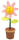 Wackelfigur Blume aus Holz, Wackelblume zum Bemalen
