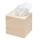 Holz-Tissue-Box, 14x12,5x13,5 cm, ohne Inhalt