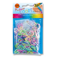 RubberLoops zweifarbig, 500 Stück