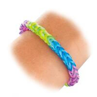 RubberLoops zweifarbig, 500 Stück