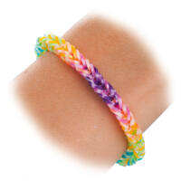 RubberLoops Blüten, 500 Stück