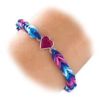 RubberLoops Charms Sparkle Glitzer, 6 Stück