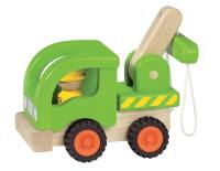 Holz-Abschleppwagen ca. 18,5x8,5x10 cm