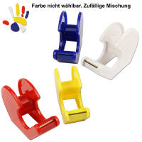 Klebefilmabroller aus Kunststoff, mit 3 x breitem Klebefilmband