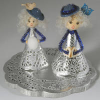 Doilies Zierdeckchen silber 100 Stück, Ø 16,5 cm