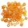 Acrylblüten 20 mm sortiert, orange, Dose mit ca. 60 Stück