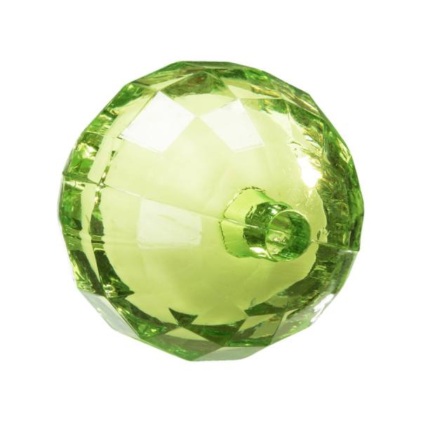Acrylperlen Sortiment, apfelgrün,10mm/6St - 16mm/4 St - 20mm/2St