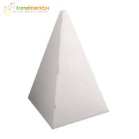Styroporform Pyramide, ca. 20 cm hoch