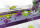 Satin Tischband, pflaume, 1 Rolle ca. 20 cm x 10 m