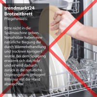 Brotzeitbrett Schinkenteller 1 Stück ca. Ø 24...