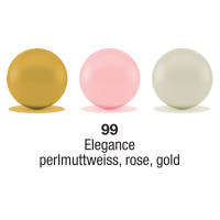 Bastelfarbe, Metallicfarbe Metalliceffekt Set je 30ml pearl, pink, gold