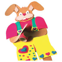 Moosgummi Set10 Bögen Moosgummiplatten farbig sortiert, 29x40 cm
