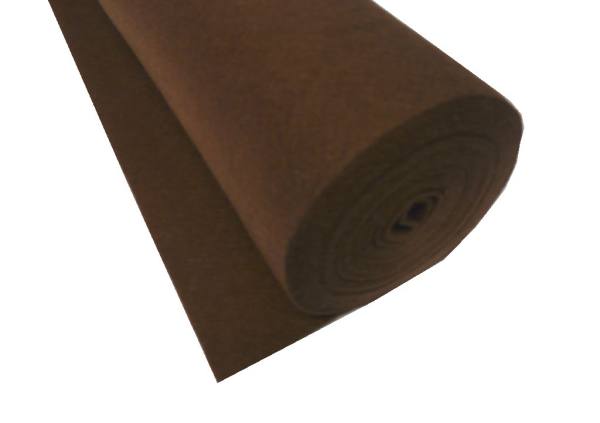 Bastelfilz Rolle braun, 45 cm x 5 m 150 g m² Bastelfilzrolle