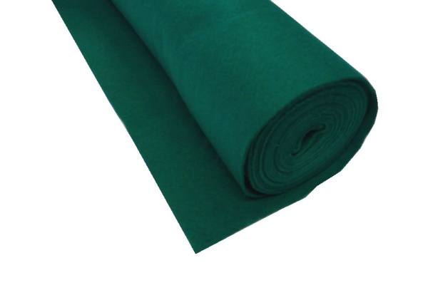 Bastelfilz Rolle DUNKELGRÜN, 45 cm x 5 m, 150 g m² Bastelfilzrolle