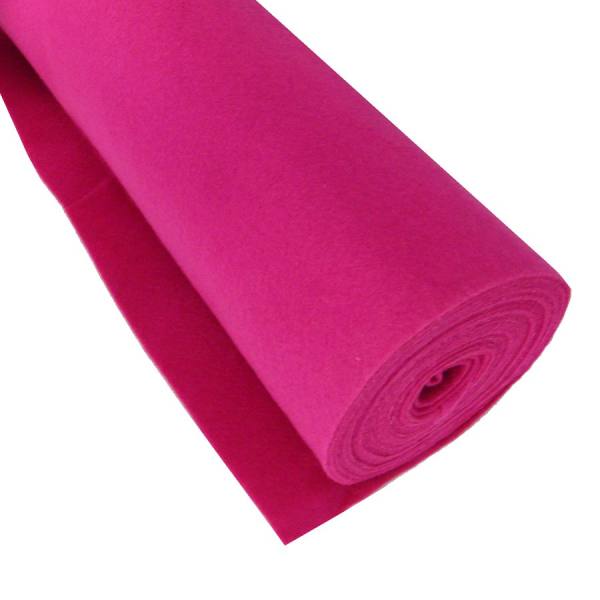 Bastelfilz Rolle pink, 45 cm x 5 m, 150 g/m² Bastelfilzrolle