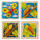 Schichtenpuzzle Raupe 4 Schichten, 44 Teile aus Holz