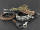 Flechtschnur Set Army, 4mm, 6 Farben je 2,6 m
