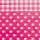 Decopatch Papier rosa gepunktet 3 Blatt, 30x40cm