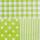 Decopatch Papier Mustermix grün 3 Blatt, 30x40cm