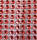 Dekoband mit Strasssteinen, rot, 5,5x180 cm