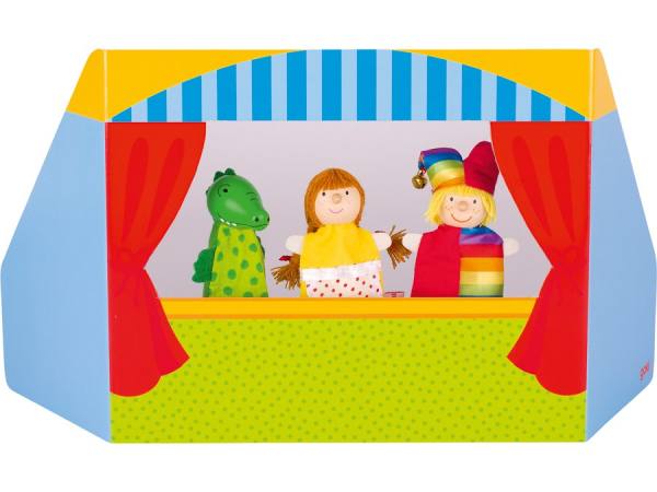 Fingerpuppenset Kaspertheater, 26x22x13 cm