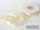 Satinband creme, Rolle 12mm breit, 25m lang