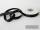 Satinband schwarz, Rolle 12mm breit, 25m lang