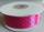 Satinband Punkte fuchsia, Rolle 25mm breit, 25m lang