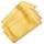 Prägefolie 30 Blatt gold, 18,5x29,5 cm, 70 µ