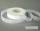 Chiffonband weiß, Rolle 12mm breit, 25m lang