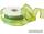 Chiffonband mit Satinkante grüner Apfel, Rolle 25mm breit, 25m