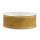 Chiffonband mit Satinkante gold, Rolle 25mm breit, 25m lang