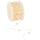 Perlenband creme, 1 Rolle mit 10 m