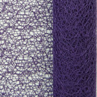 Tischläufer Netzoptik violett, lila, 1 Rolle 28cm x 2,50 m