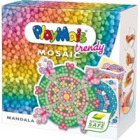 PlayMais Trendy Mosaic Mandala, Geschenkpackung, Alter 8+