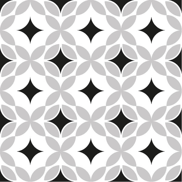 Papierservietten schwarz-weiß 3-lagig, 33x33 cm, 30 Stück