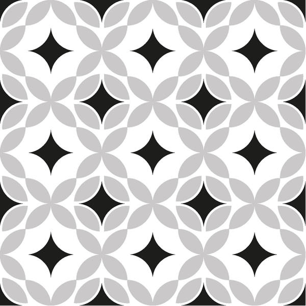 Papierservietten schwarz-weiß 3-lagig, 33x33 cm, 30 Stück