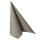 Papierservietten uni grau 3-lagig, 33x33 cm, 20 Stück