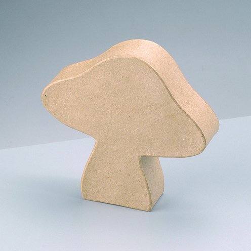 Fliegenpilz Silhouette stehend 15,5 x 15 x 3,5 cm Pilz aus Pappe