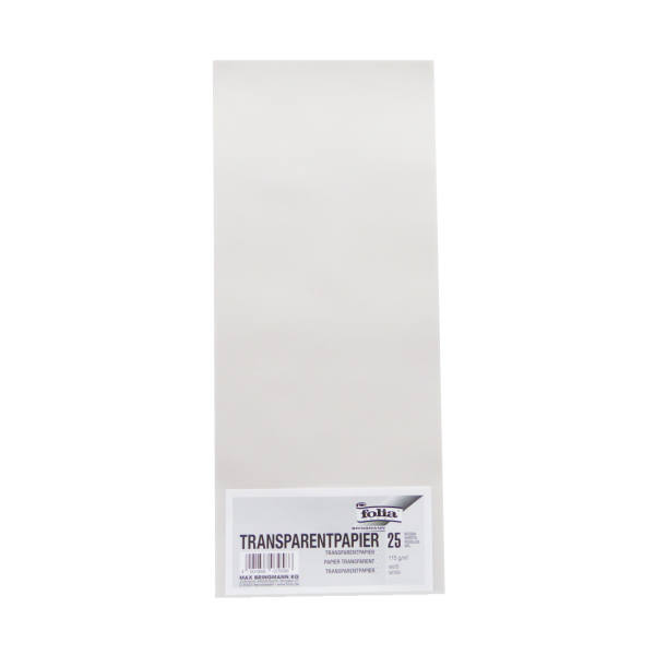 Laternenzuschnitt KLEIN transparent 25 Bögen, 15,5 x37 cm, Transparentpapier