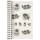 Designpapiere 5 Blatt mit Bildern doppelseitig bedruck Engelt