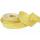 Karoband Vichy gelb weiß, Rolle 2,5 cm breit, 25 m lang
