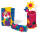 Bastel Wellpappe farbig, 10 Blatt, 25x35 cm, E-Welle
