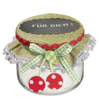 Tafelfolien Sticker zum Beschriften, schwarz, 18 Stück, Motiv 7