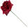 Rose rot - magenta, Ø 7-8 cm, Seidenblume 27 cm lang 1 Stück Kunstblume