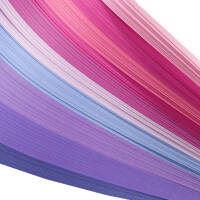 Quilling Streifen Pinktöne, 3mm x 48cm, 100...